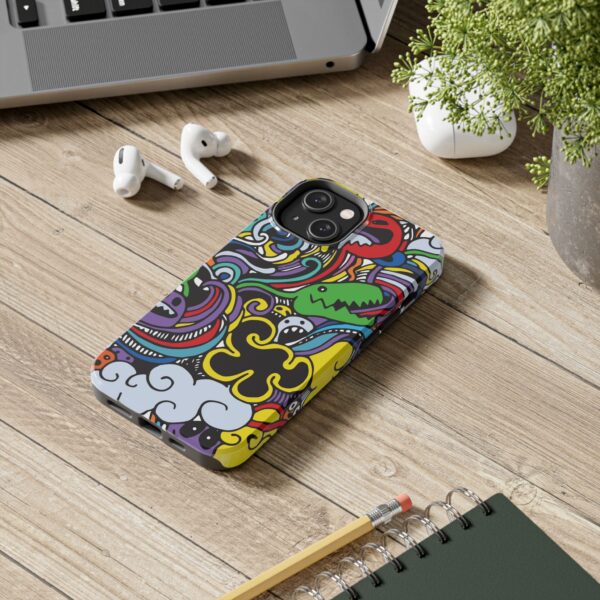 Quirky Vibes Tough Phone Case | Durable - Dekodix Shop