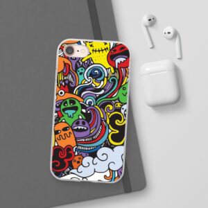 Quirky Vibes Flexi Phone Case | Stylish - Dekodix Shop