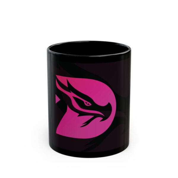 Rose Charm - Black Mug (11oz,15oz) - Dekodix Shop