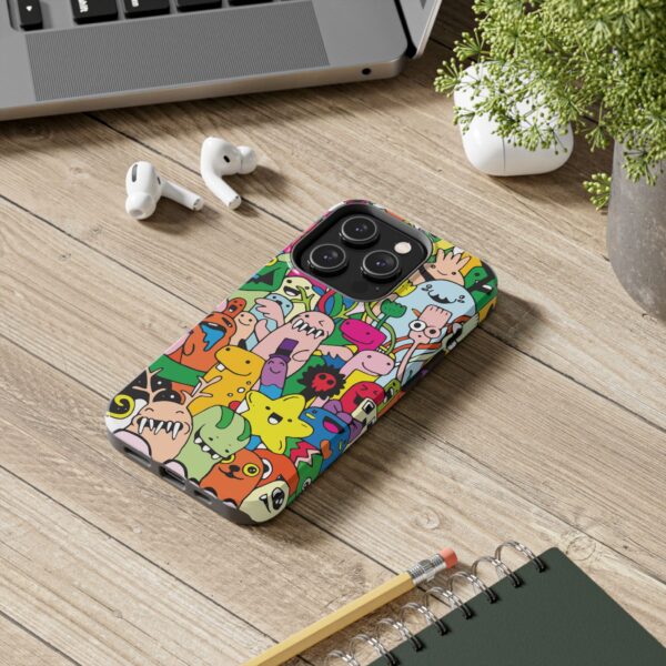 Doodle Delight Tough Phone Cases | Stylish - Dekodix Shop